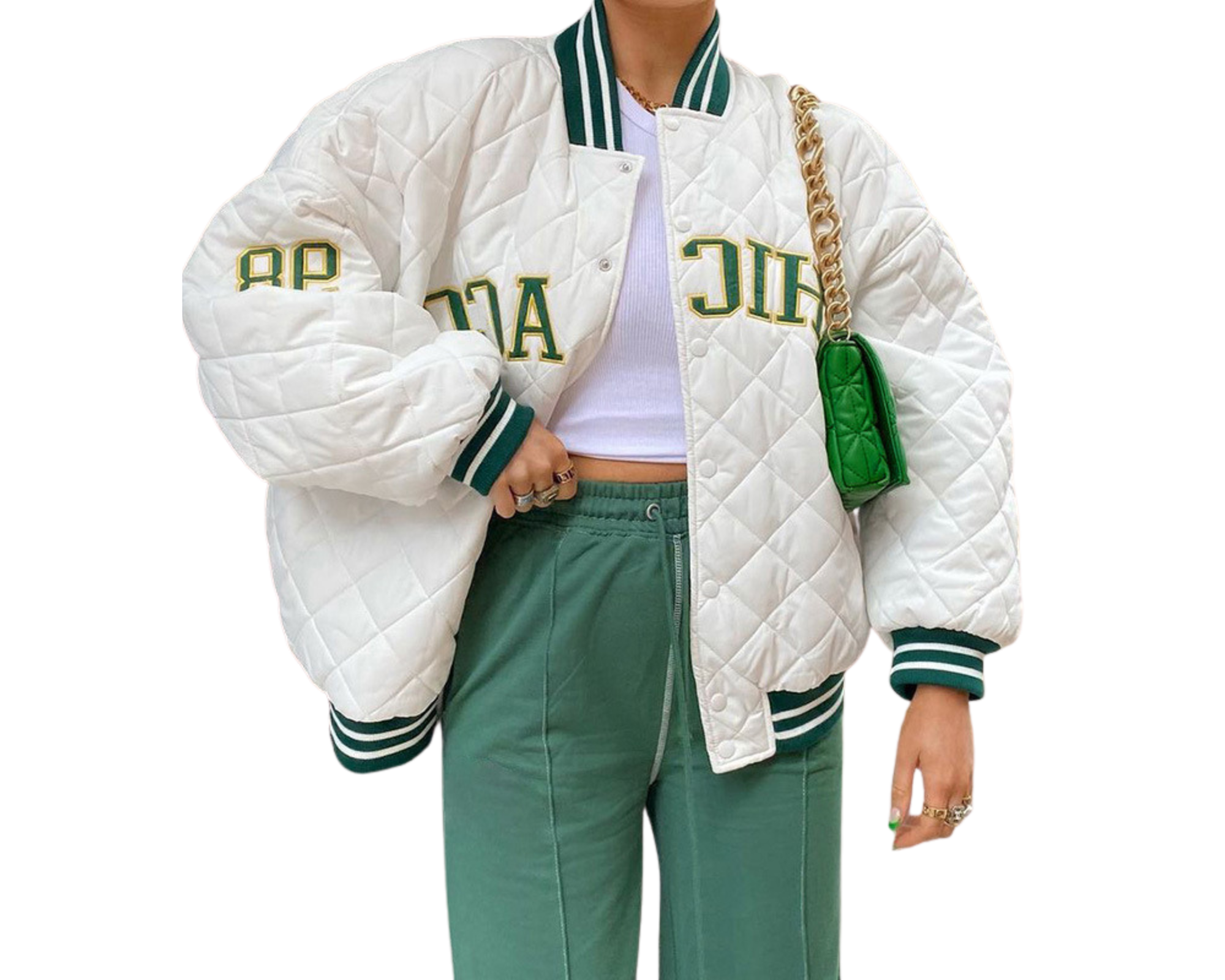 autumn/winter embroidery retro style baseball jacket cotton- jacket