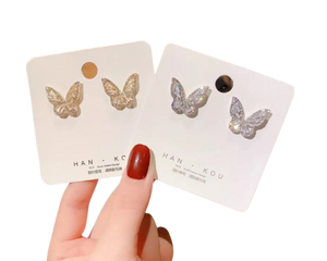 Butterfly earrings