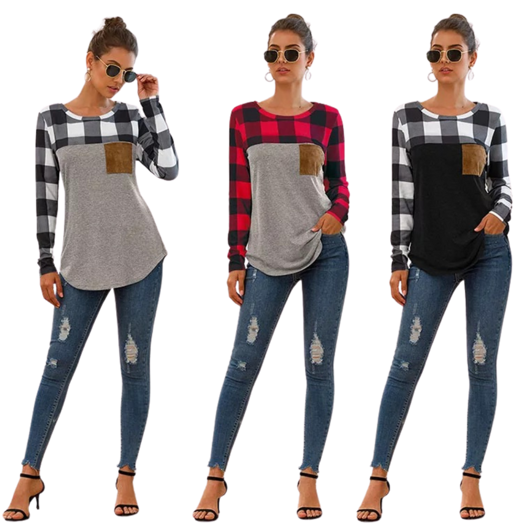 Plaid Tops