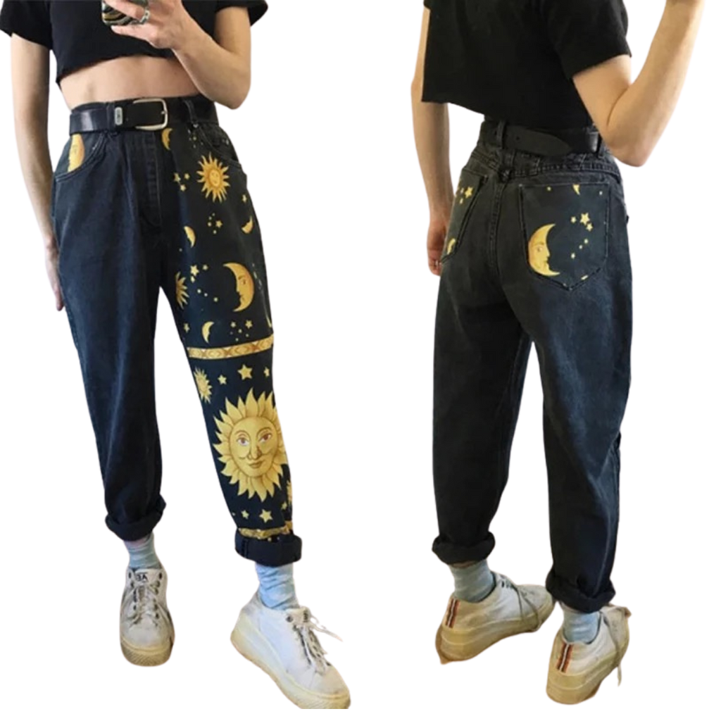 Moon high waist jeans