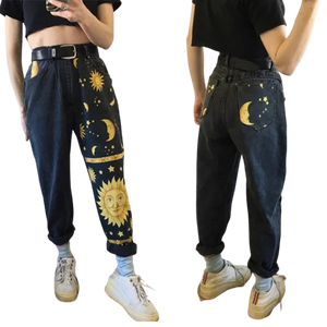 Moon high waist jeans