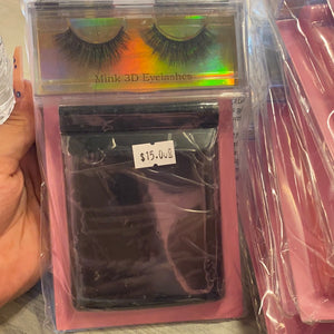 Mink lashes and led mirrors bundle